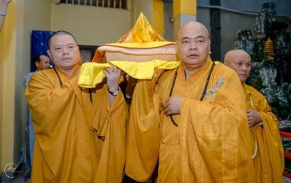 Lễ nhập kim quan Trưởng lão Hòa thượng Thích Trí Tịnh - Phó Pháp chủ HĐCM